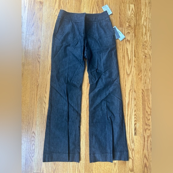 Kenneth Cole Reaction Blue Flare Wide Leg Jeans - Picture 1 of 2